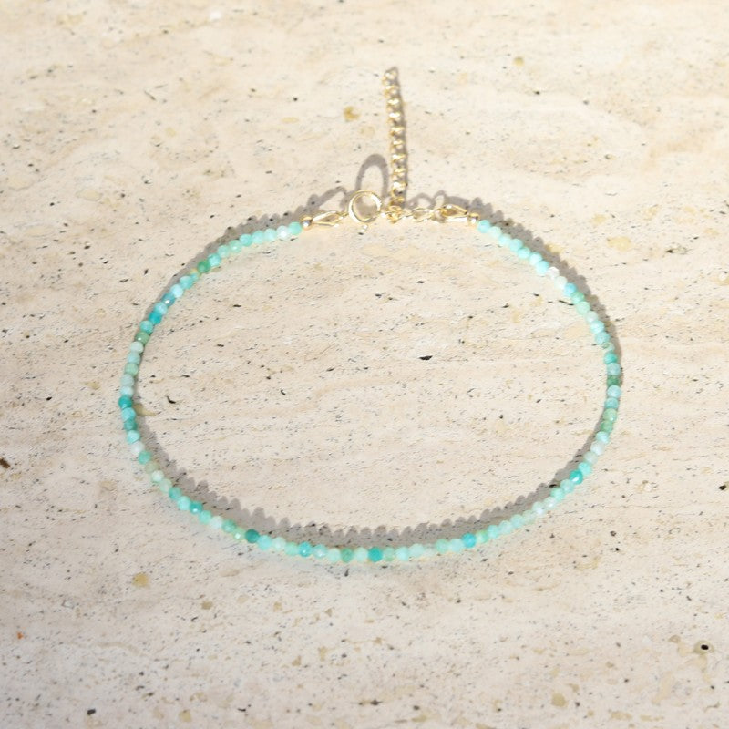 Amazonite Delicate Anklet