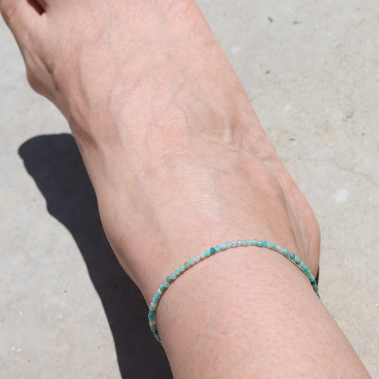 Amazonite Delicate Anklet