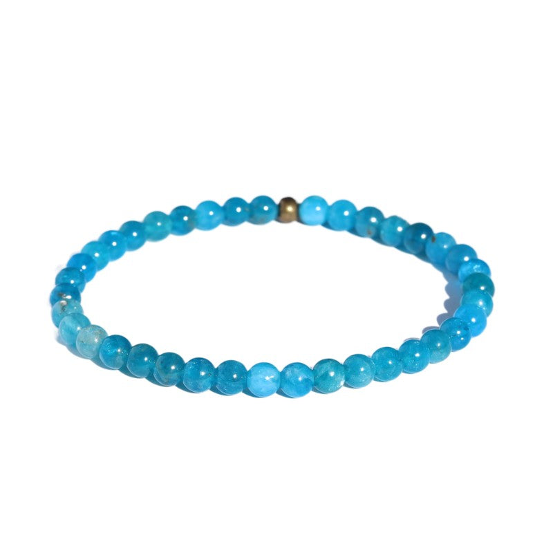Apatite Delicate Beaded Bracelet