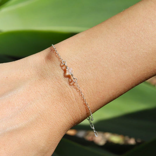 April Birthstone Bracelet