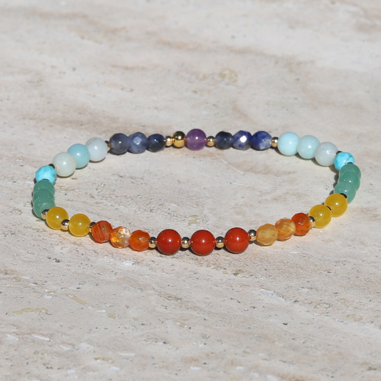 Chakra Gemstones Bracelet *Final Sale*