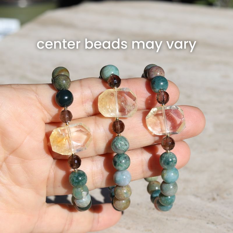 Citrine & Jasper Bracelet *Final Sale*