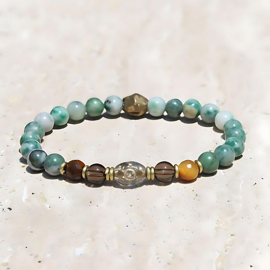 Evil Eye Jade Bracelet