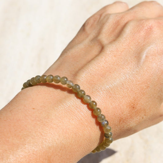 Green Labradorite Delicate Bracelet *Final Sale*