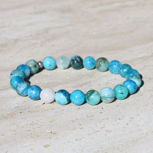 Imperfect Hemimorphite Bracelet *Final Sale*