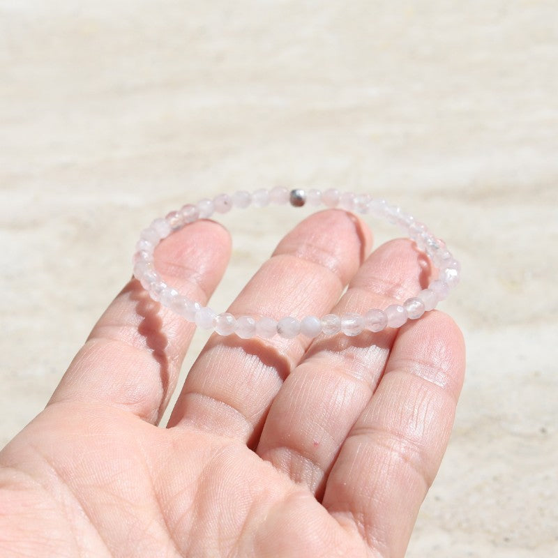 Imperfect Rose Quartz Delicate Bracelet *Final Sale*