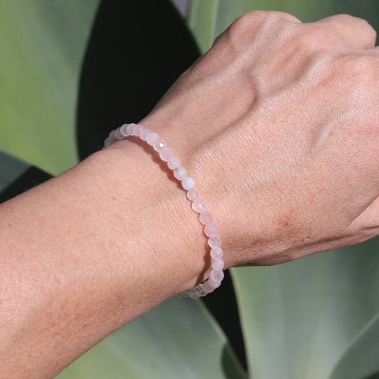 Imperfect Rose Quartz Delicate Bracelet *Final Sale*