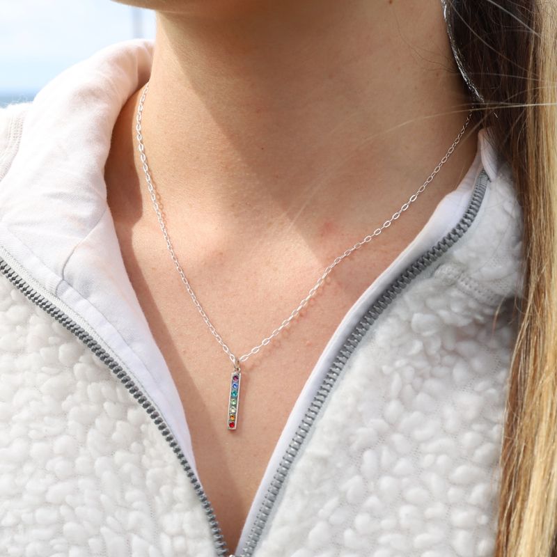Sterling Silver Chakra Charm Necklace *Final Sale*