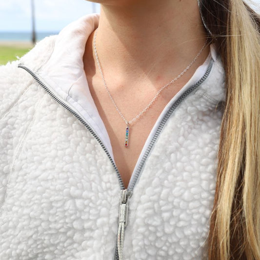 Sterling Silver Chakra Charm Necklace *Final Sale*