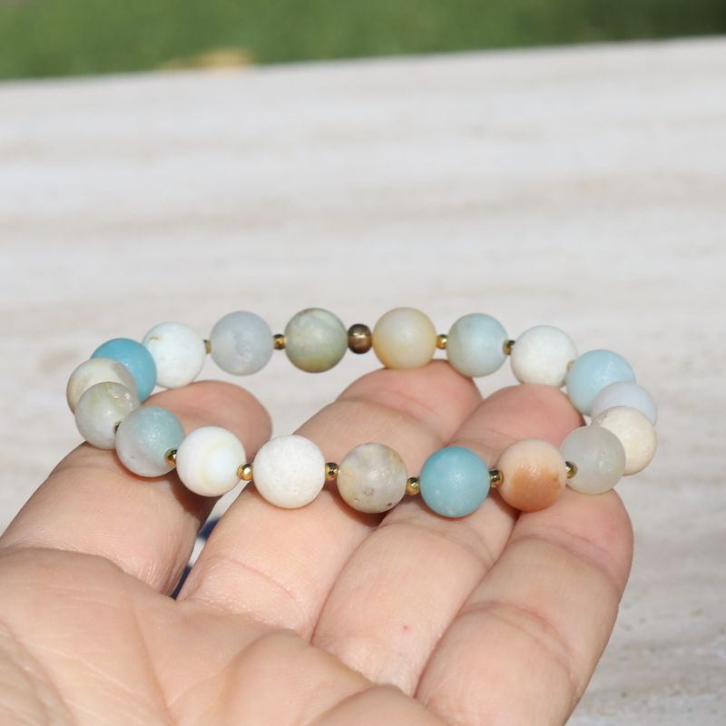 Matte Amazonite Bracelet *Final Sale*