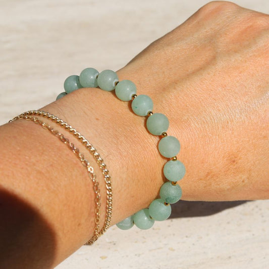 Matte Aventurine Bracelet *Final Sale*