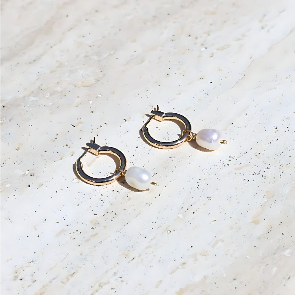 Pearl Dangle Earrings