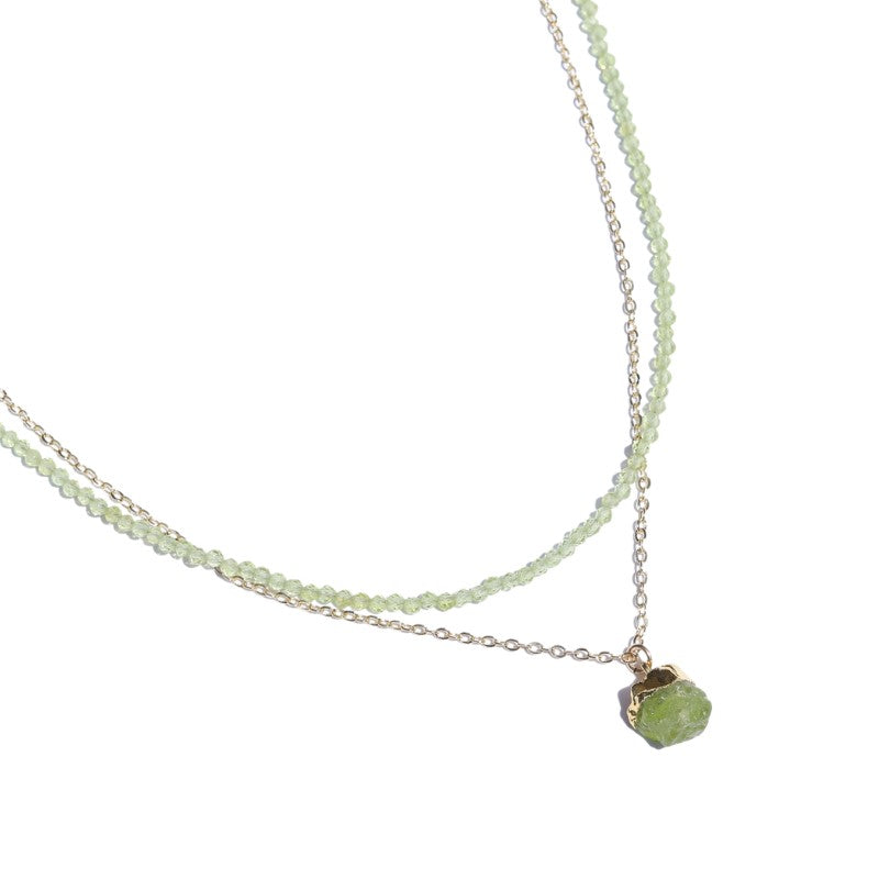 Peridot Luxury Necklace Set