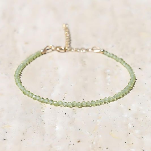 Peridot Anklet