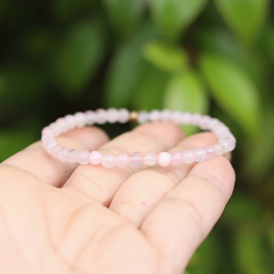 Imperfect Rose Quartz Delicate Bracelet *Final Sale*