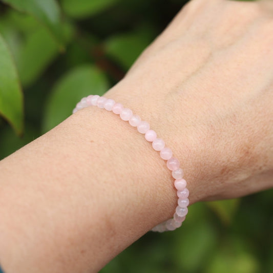 Imperfect Rose Quartz Delicate Bracelet *Final Sale*