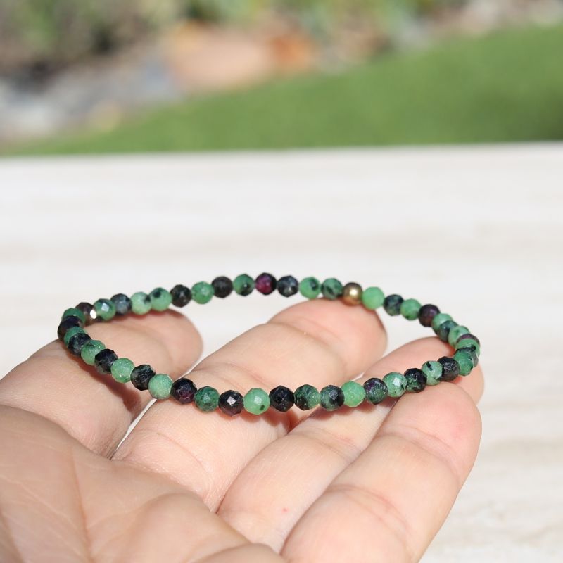 Ruby in Zoisite Delicate Bracelet *Final Sale*