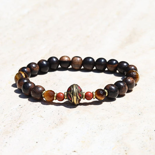 Tiger's Eye & Ebony Bracelet *Final Sale*