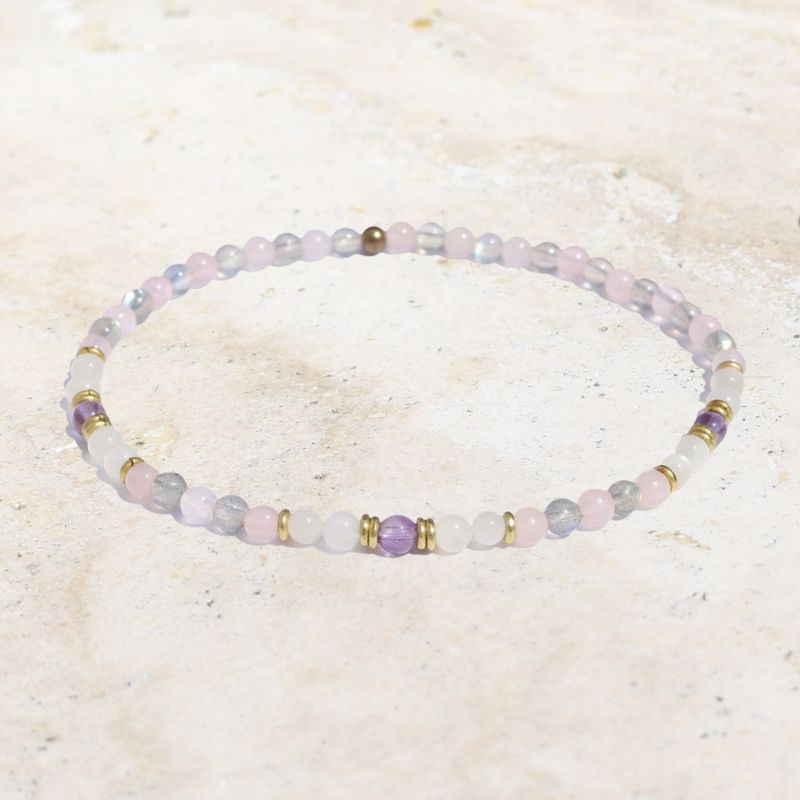 Divine Feminine Crystals Anklet - Main Image
