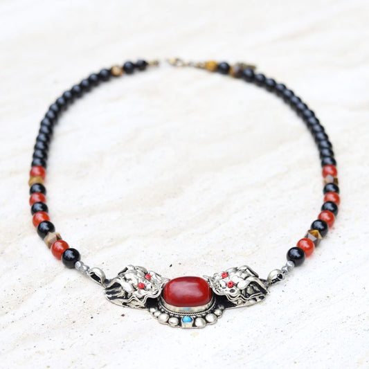 "Fertility" Dragon Onyx Necklace *Final Sale*