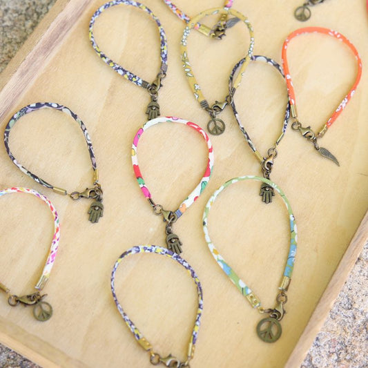 Mystery Liberty Ribbon Bracelets *Final Sale*