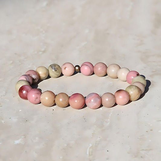 Imperfect Rhodochrosite Bracelet *Final Sale*