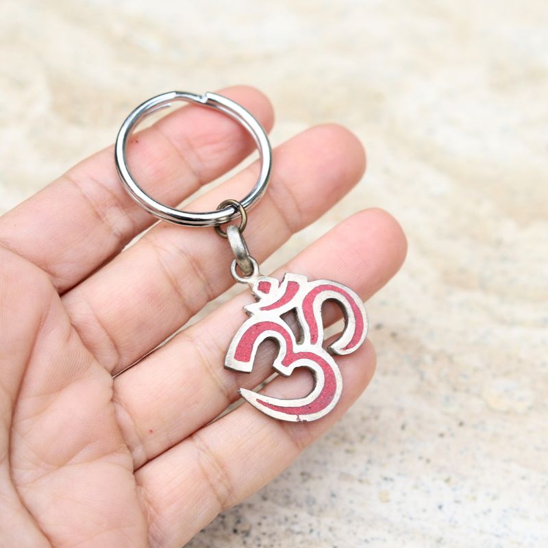 Red Om Keychain *Final Sale*