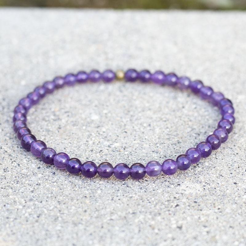 Genuine Delicate Amethyst Bracelet