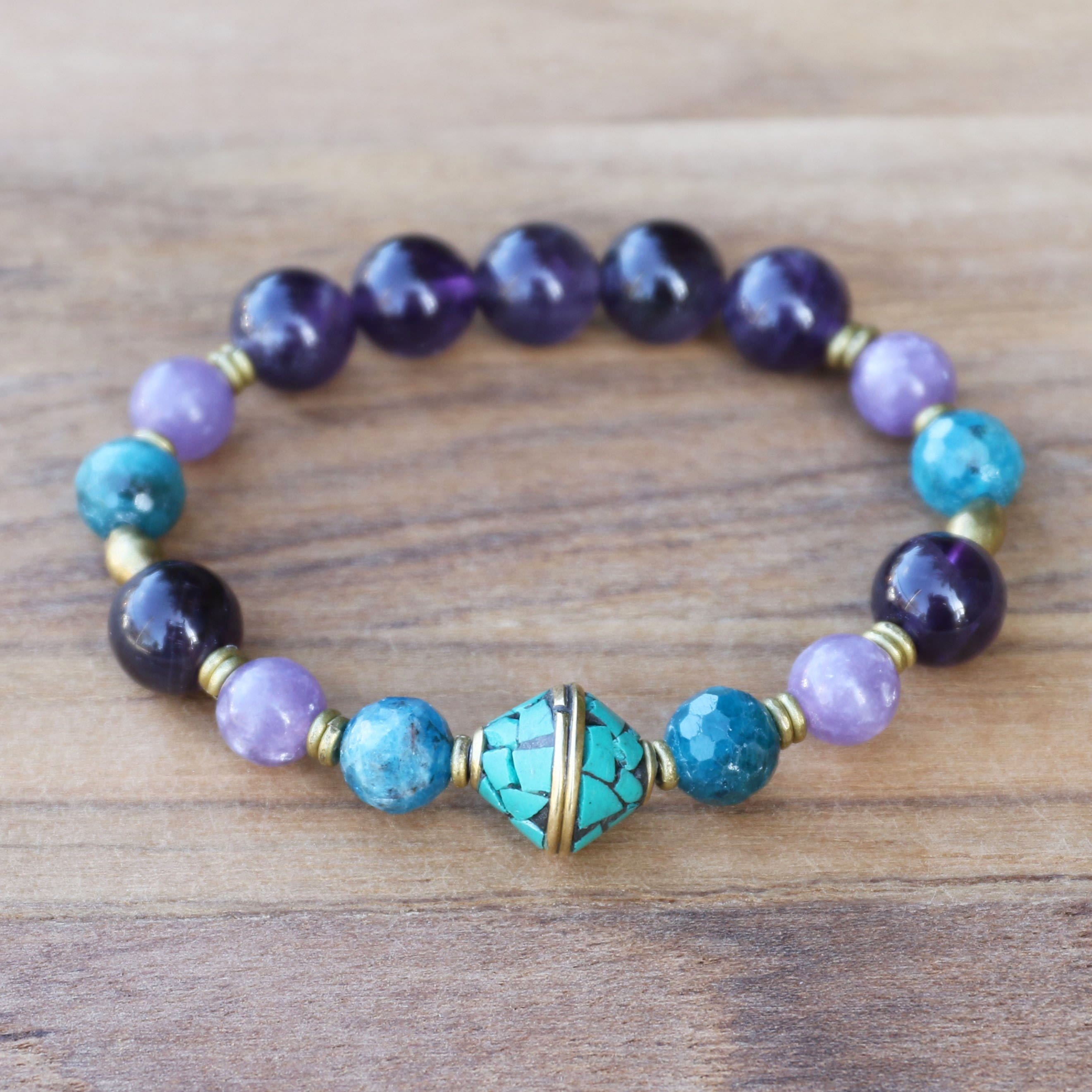 Amethyst and turquoise deals