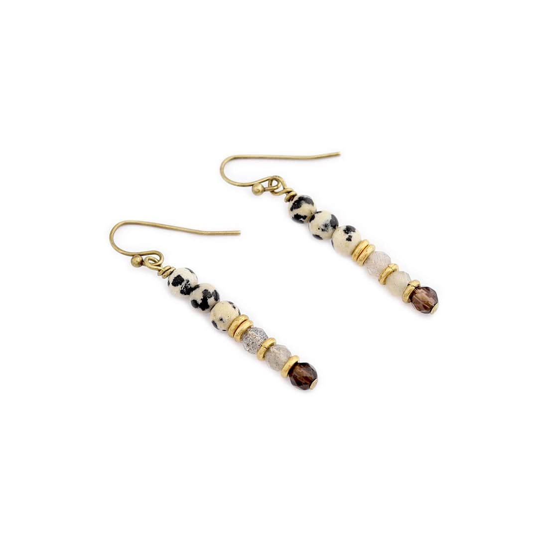 Dalmatian Jasper Earrings