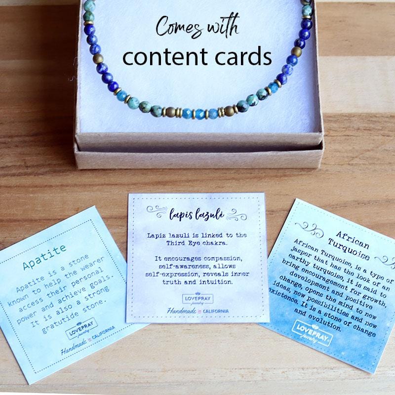 Lapis Lazuli and African Turquoise Content