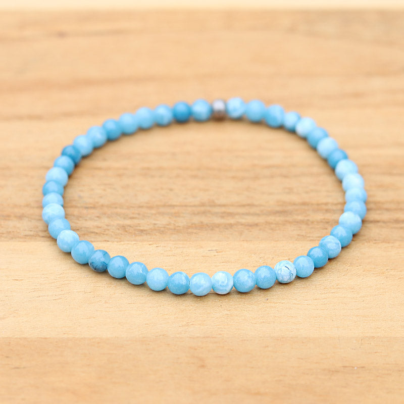 Larimar Quartz Delicate Bracelet