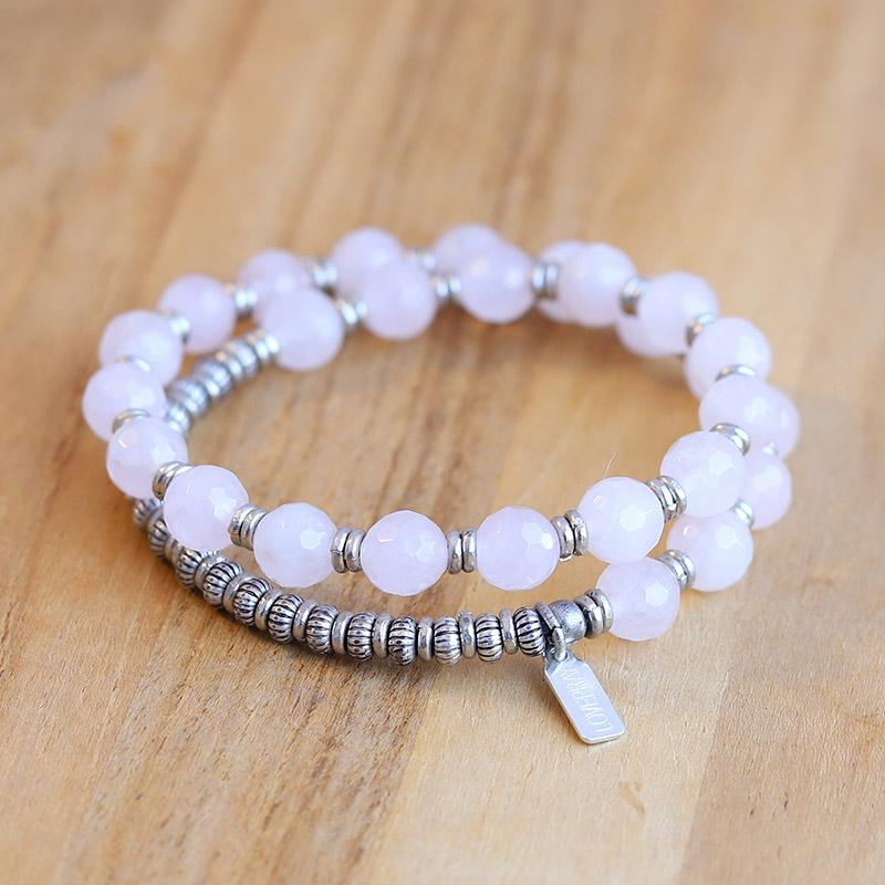 Rose Quartz Mala Bracelet