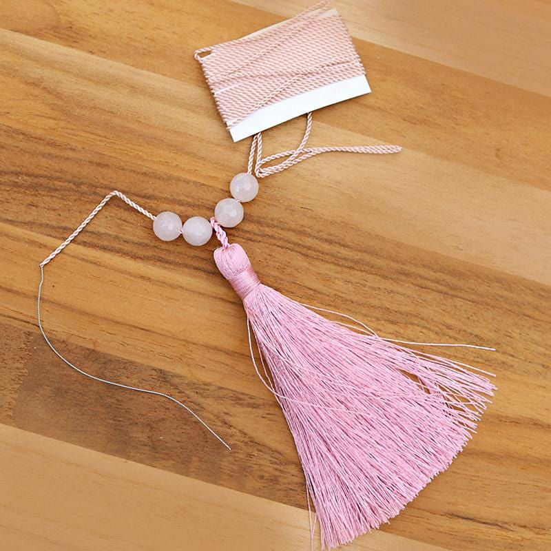 Rose Quartz Mala Necklace Kit