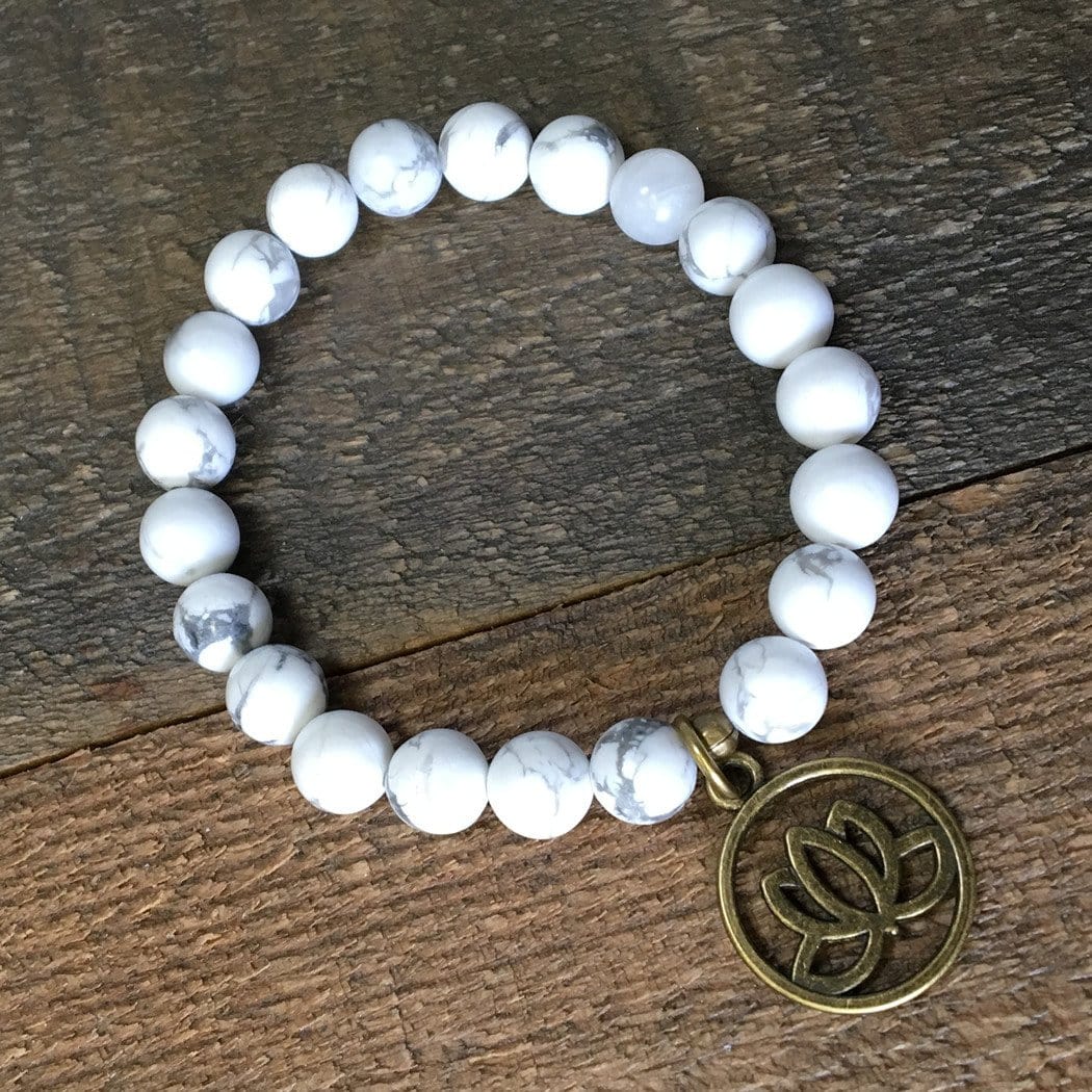 Bracelets - Calm, White Turquoise Bracelet