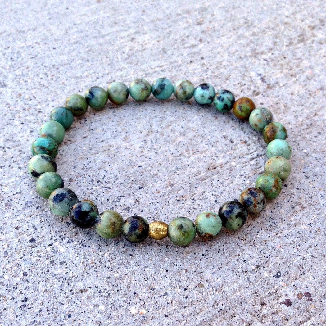 Bracelets - "Change" African Turquoise Bracelet