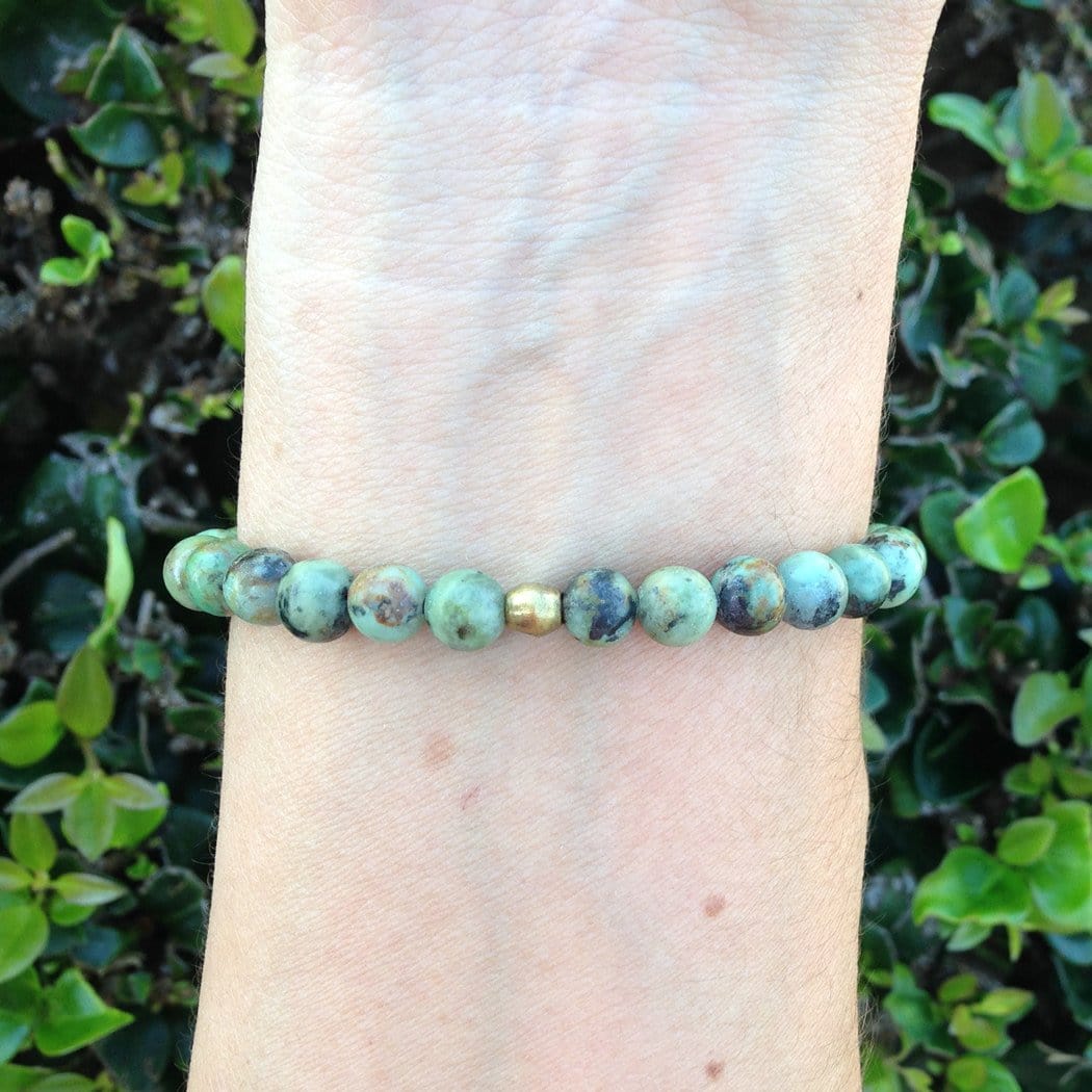 Bracelets - "Change" African Turquoise Bracelet