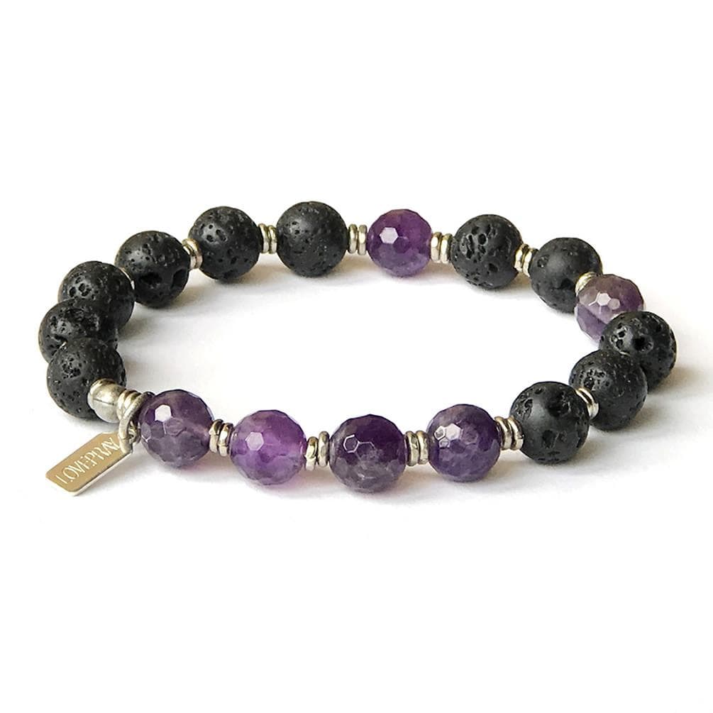 Bracelets - Crown Chakra Aromatherapy Bracelet