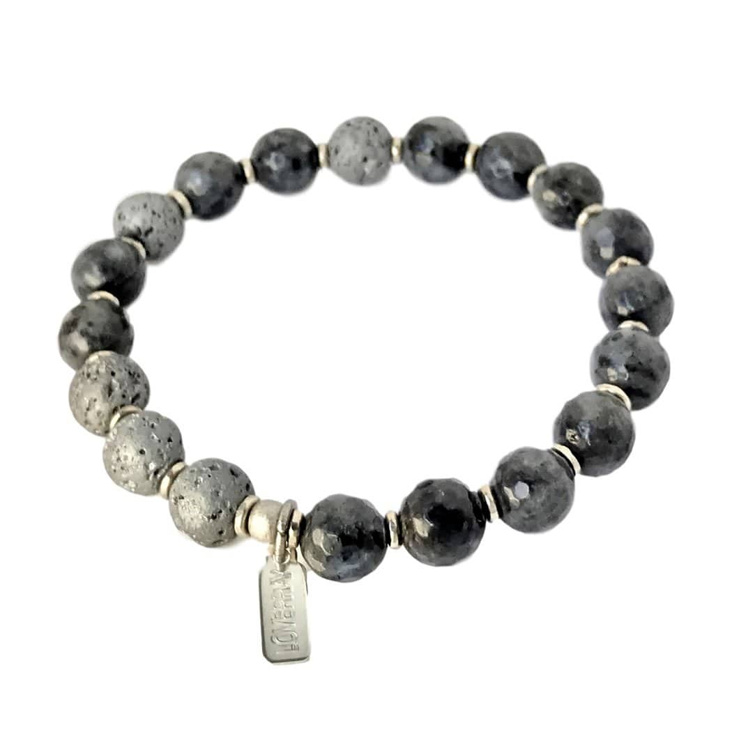 Bracelets - Larvikite Essential Oil Diffuser Bracelet