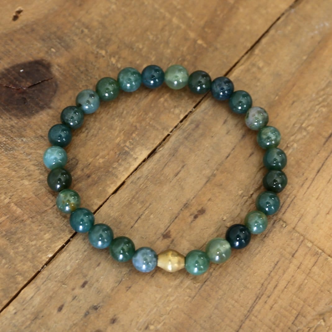 Bracelets - Moss Agate Bracelet