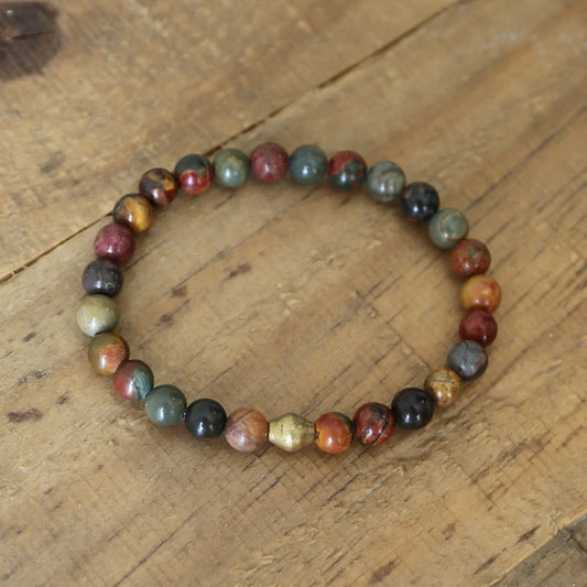 Bracelets - Picasso Jasper Bracelet