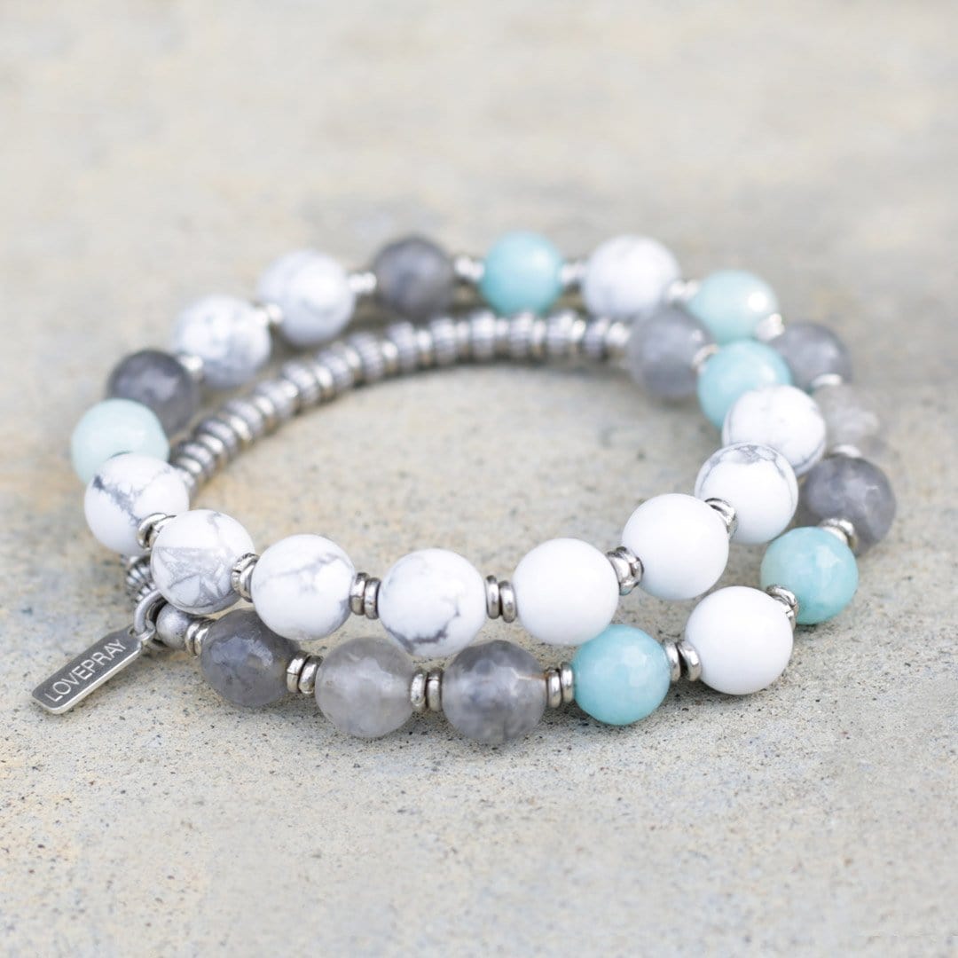 Amazonite mala bracelet store