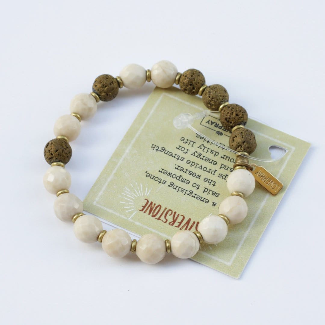 Bracelets - Riverstone Essential Oil Diffuser Bracelet