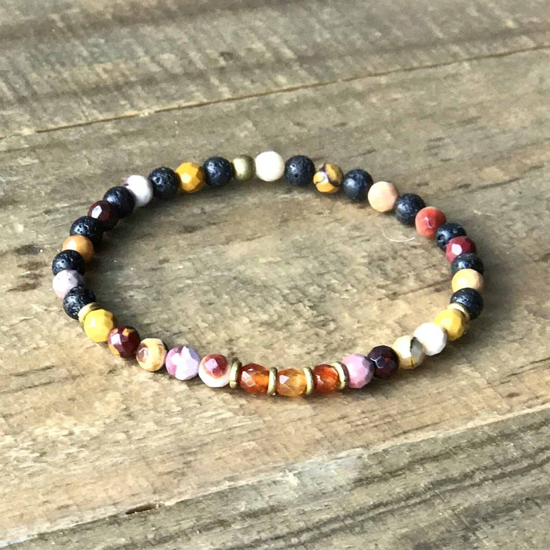 Bracelets - Sacral Chakra Essential Oil Diffuser Bracelet