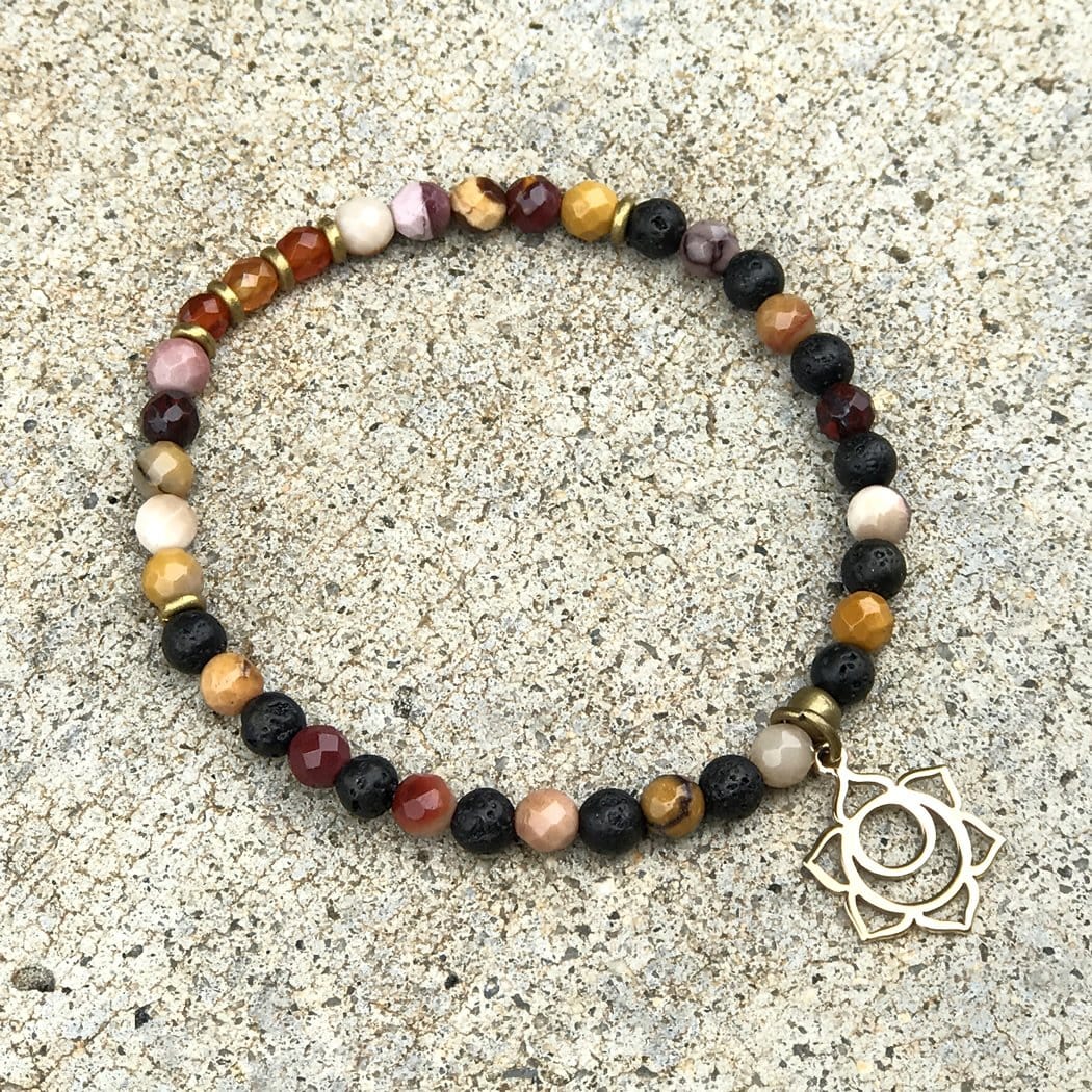 Bracelets - Sacral Chakra Essential Oil Diffuser Bracelet