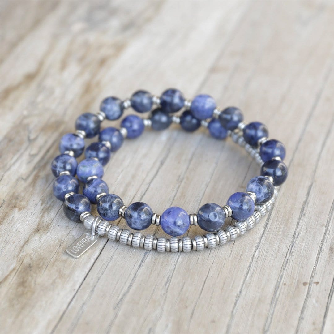 Bracelets - Sodalite Mala Bracelet