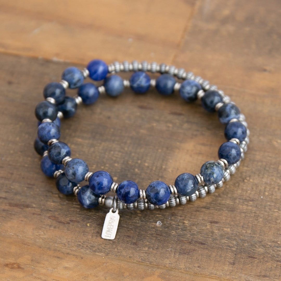 Bracelets - Sodalite Mala Bracelet
