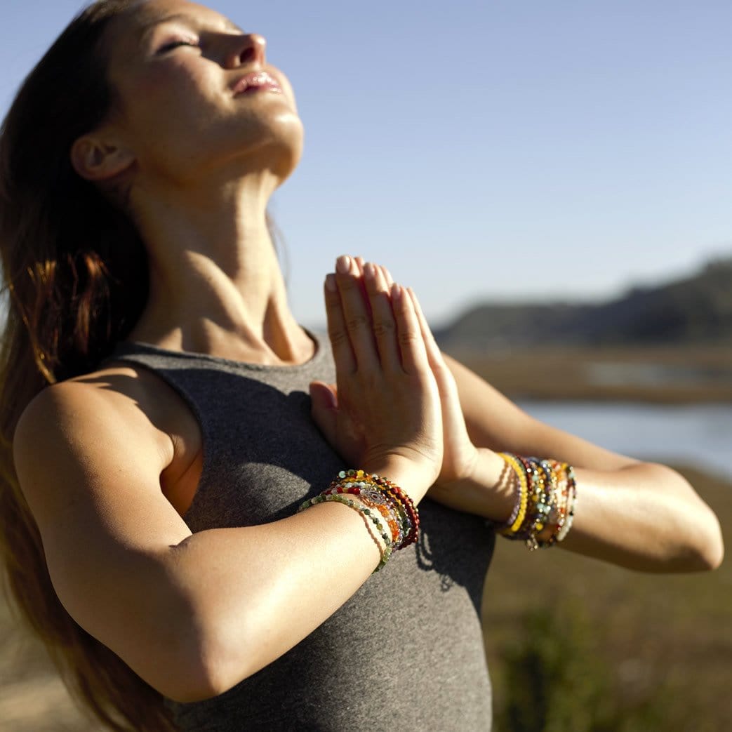 Bracelets - Solar Plexus Chakra Delicate Bracelet, With Chakra Gemstones And Yellow Jade