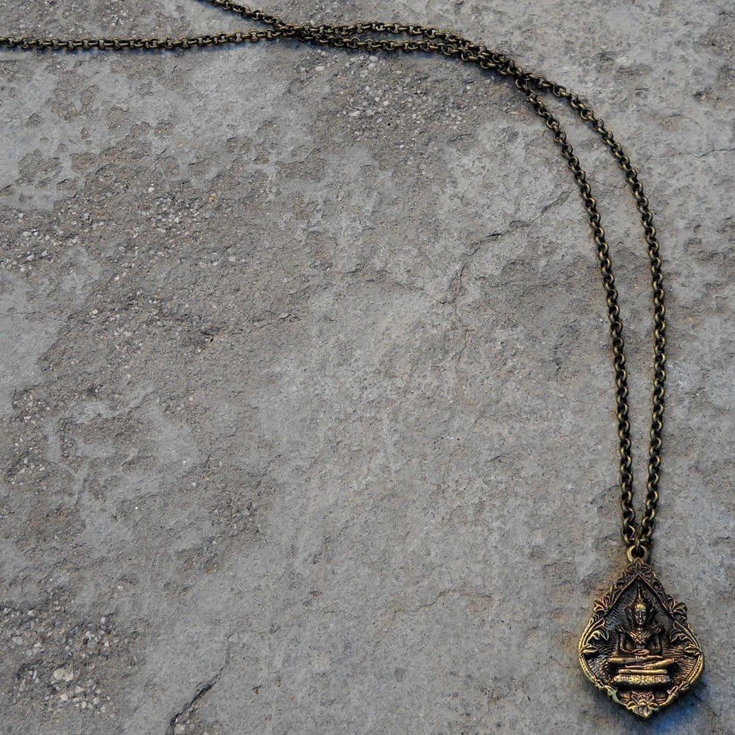 Necklaces - Buddha Pendant Chain Necklace