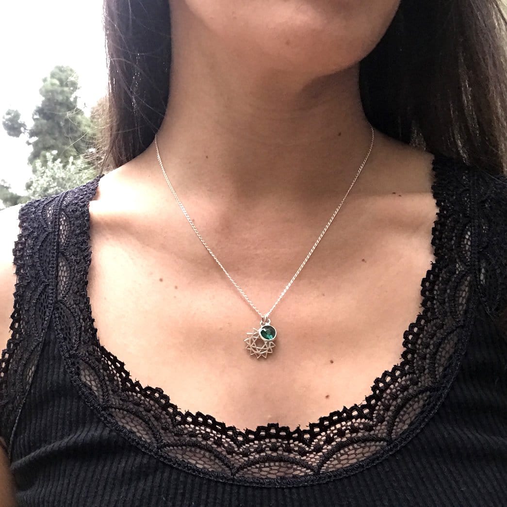 Necklaces - Heart Chakra Charm Necklace